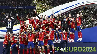 Испания е европейски шампион за рекорден четвърти път (снимки и видео)