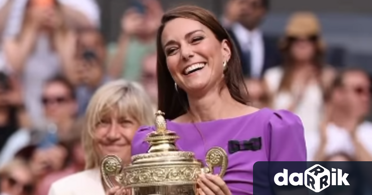 Принцесатана УелсКейт Мидълтънзарадва почитателите си с появата си на финала