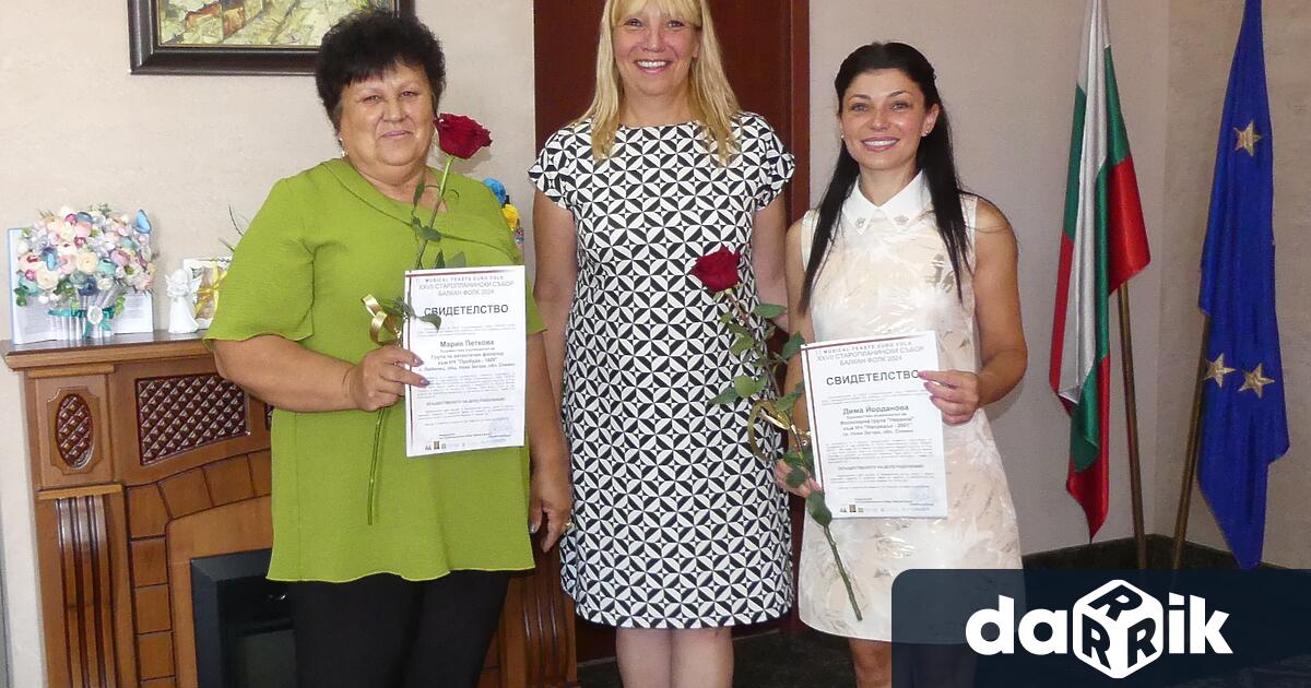 Кметът на Община Нова Загора Галя Захариева имаше изказа специалниблагодарности