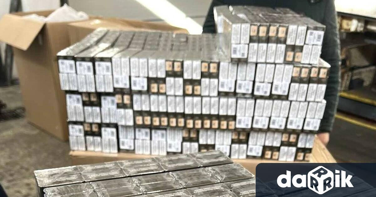 1 320 000 контрабандни цигари в 66 000 кутии намериха