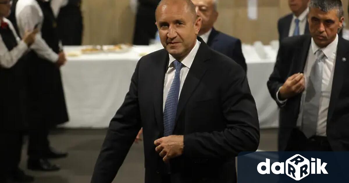 Президентът Румен Радев ще връчи втория мандат за съставяне на