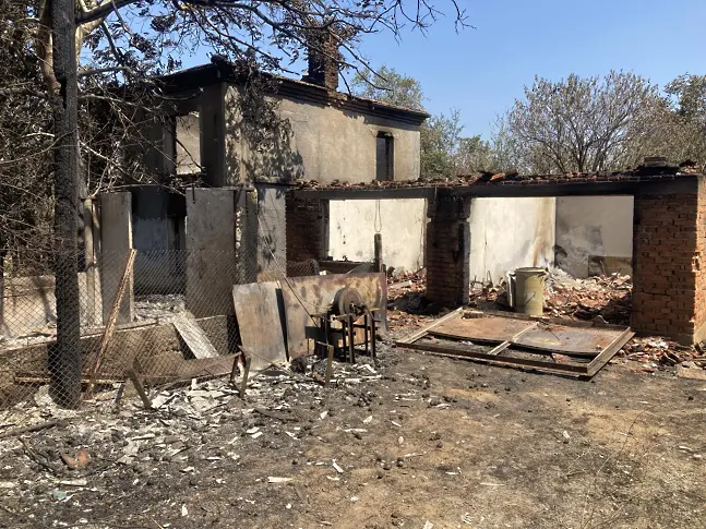 Пожарът в боляровското село Воден е локализиран