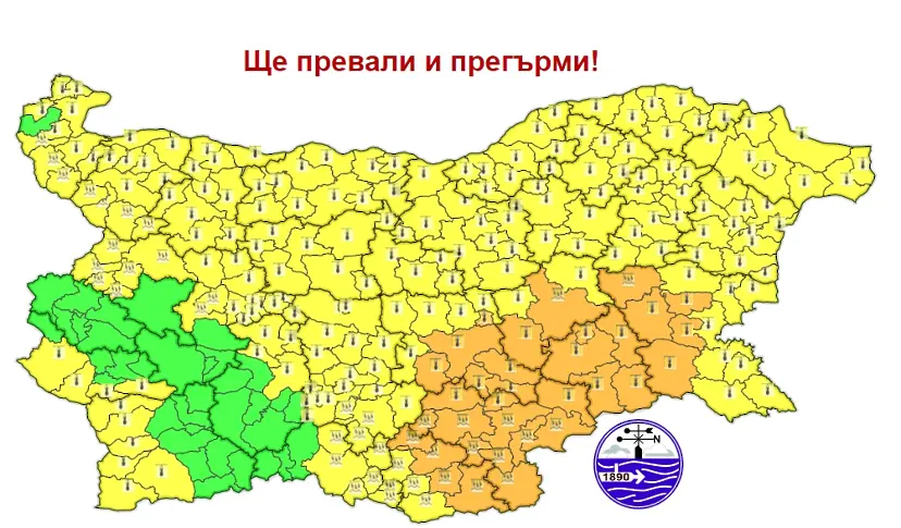 Жълт код за горещини във Варна в петък, очакват се валежи