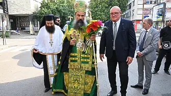 Новоизбраният български патриарх Даниил с първото си посещение във Видин след интронизацията