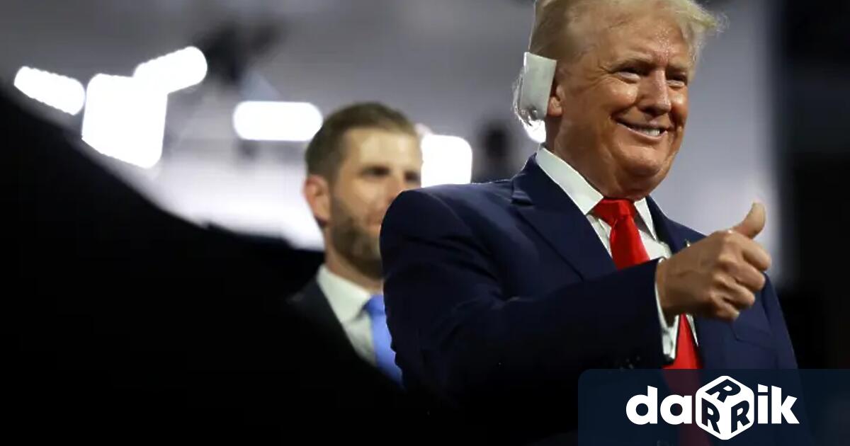 В първата си реч след нападениетоДоналд Тръмп разказа как едва