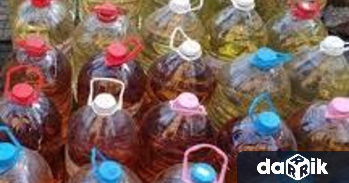 169 литра домашна ракия без надлежно разрешително са иззети от