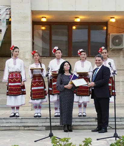 Община Левски получи отличието „ЗЛАТНА МОНЕТА КУЛТУРА”