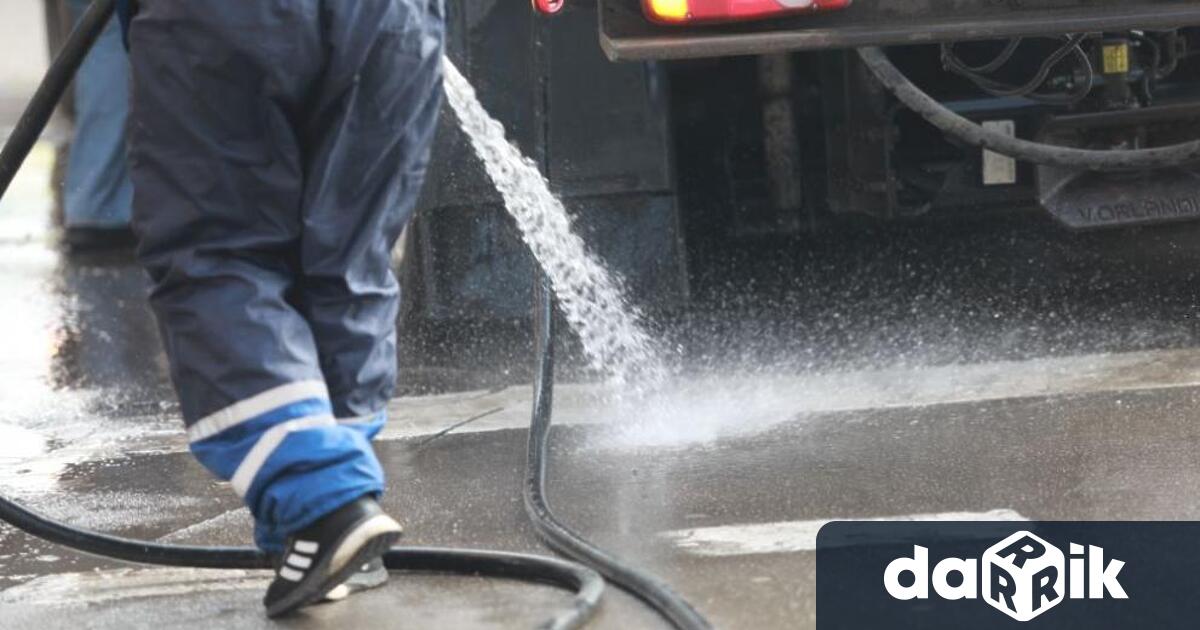 На 23 юли вторник в Плевен ще бъдат измити улици основно