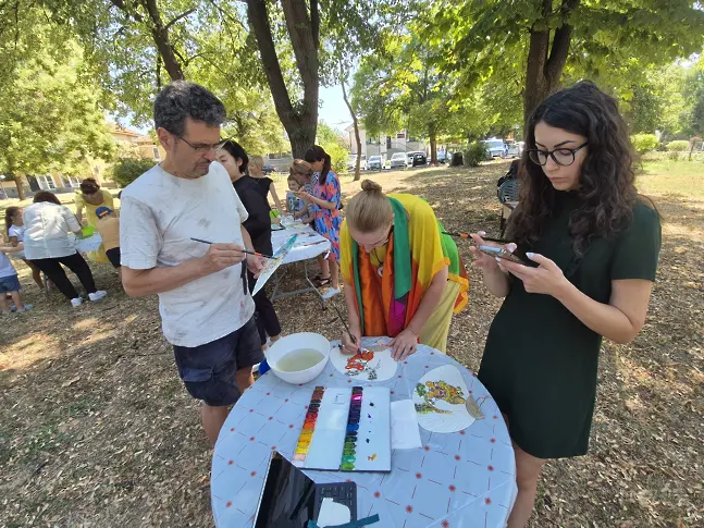 Международна резиденция с уъркшоп и изложба в град Левски