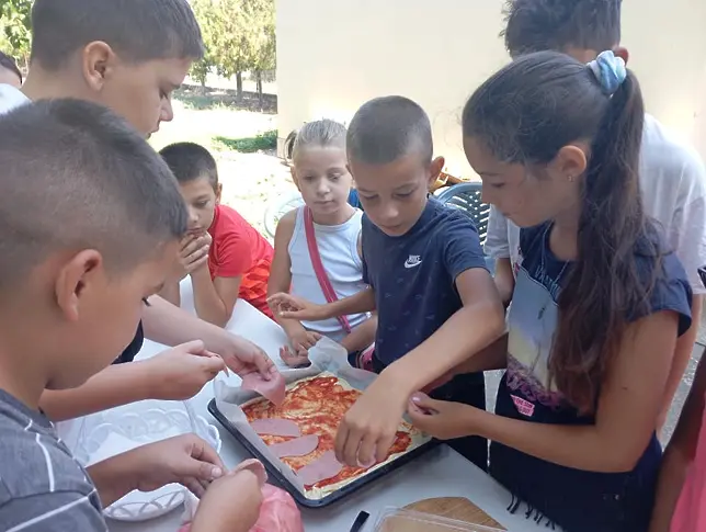 Кулинарна работилница за децата  в село Малчика