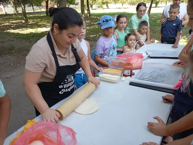 Кулинарна работилница за децата  в село Малчика