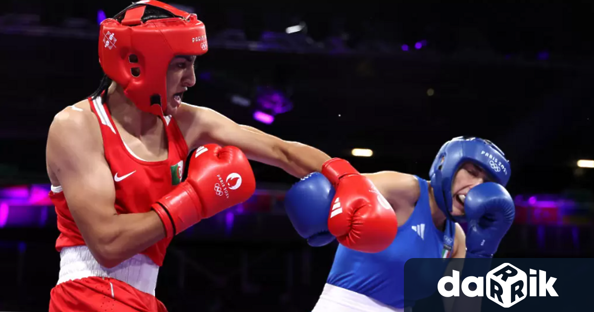 Италианската боксьоркаАнджела Карини прекрати своямач в полусредна категория срещу алжиркатаИмане