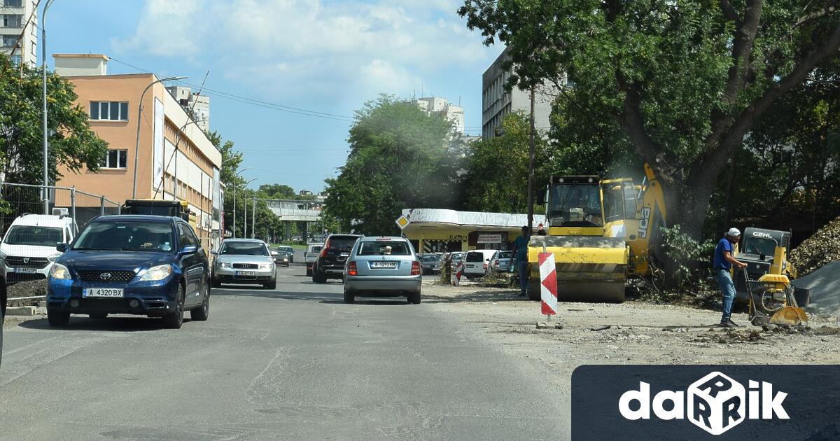 Във връзка с довършване реконструкцията на ул Одрин и необходимостта