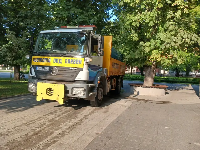 Графикът за измиване на улици в Плевен за 7-ми август