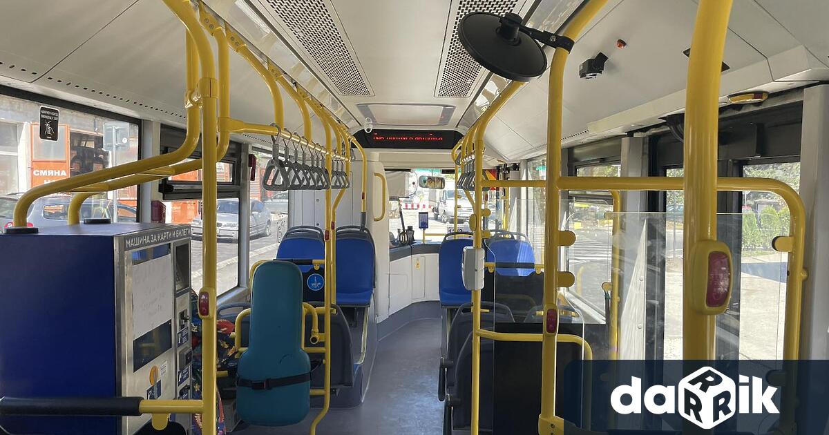 Автобусите по шест линии ще се движат с удължено работно