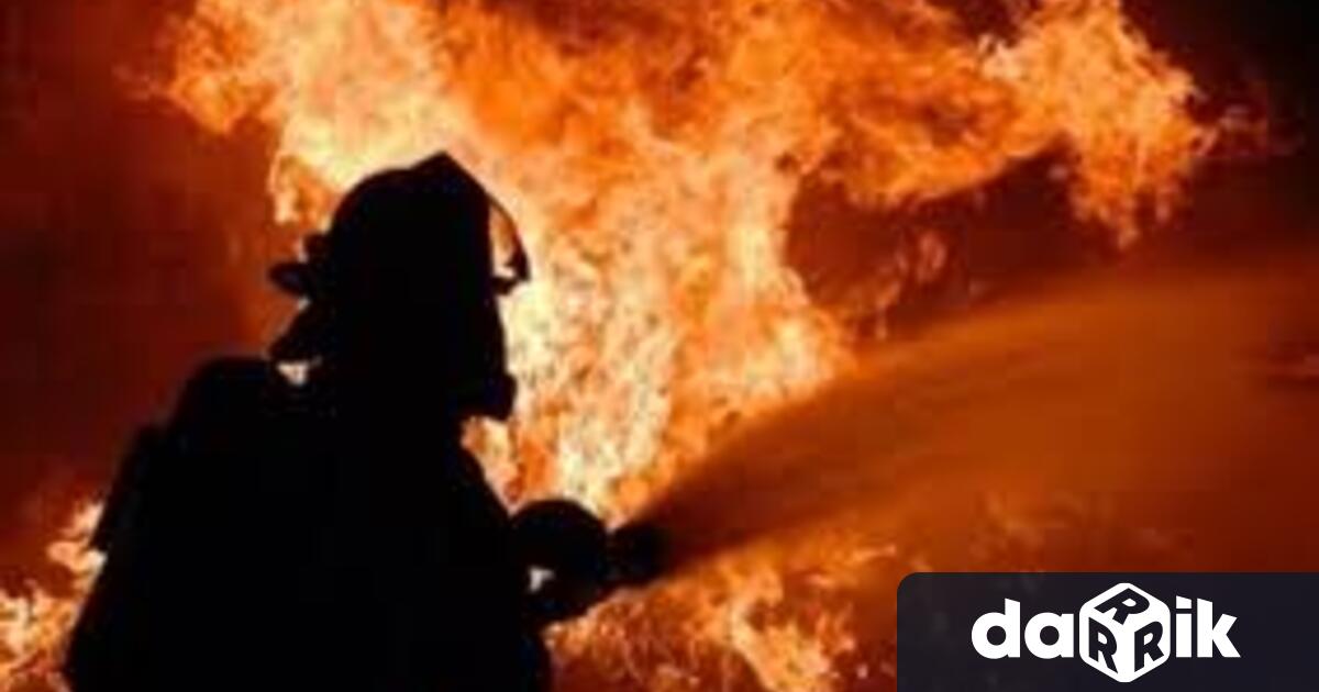 На 9 август в 13 33 часа постъпил сигнал за пожар