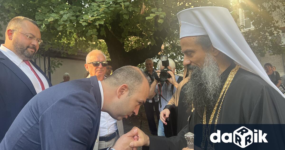 Негово Светейшество Софийският митрополит и Български патриарх Даниил отслужи молебен