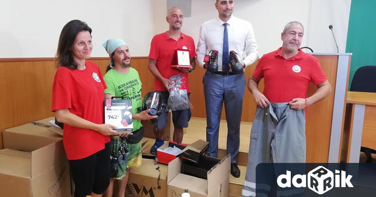 Община Пазарджик направи голямо дарение от лични предпазни срадства с