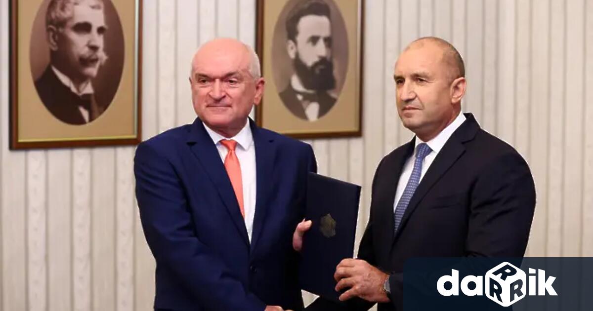 Главчев трябва да представи състав на кабинетКлючова е позицията вътрешен