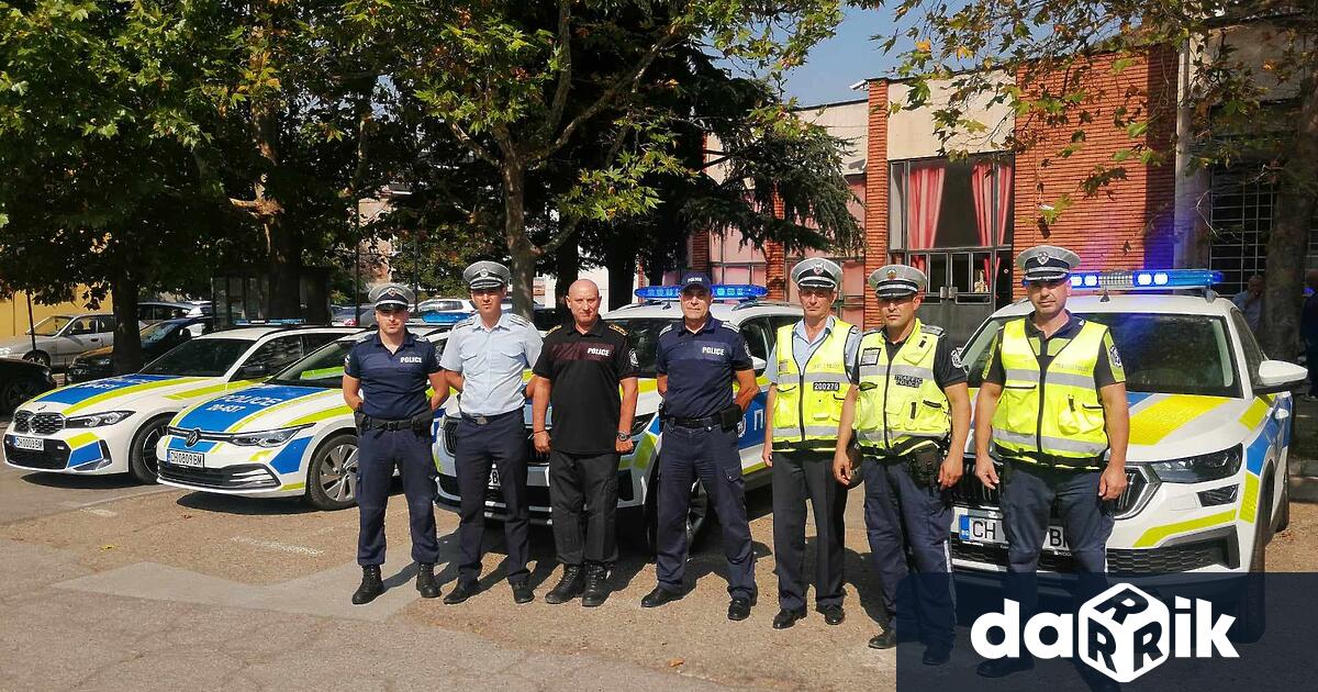 Автомобилният парк на ОДМВР Сливен се увеличи с нови 5 автомобила