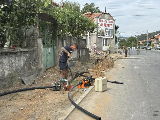 Водопровод за минерална вода изграждат с дарения в Белово