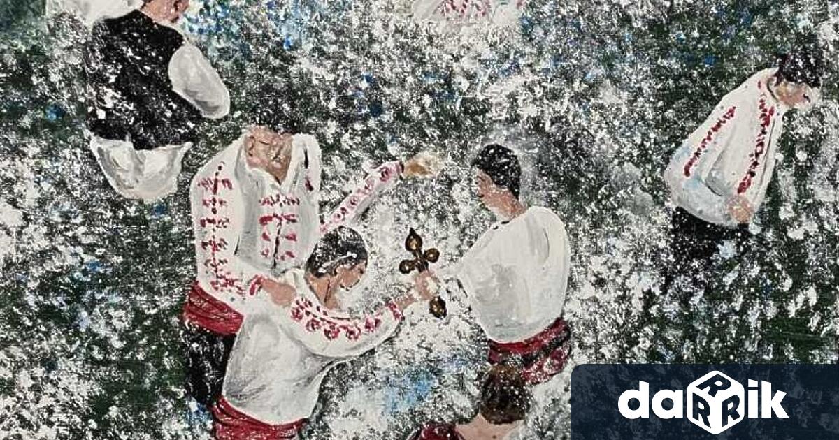 За първи път художничката Мими Славова показва свои картини в