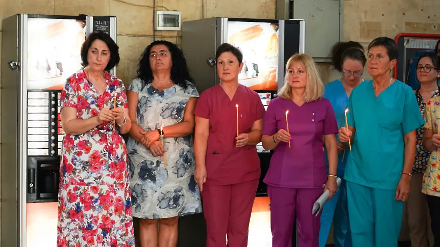 Клиниката по нефрология в УМБАЛ „Д-р Георги Странски“ получи официално името Клиника по нефрология „Д-р Ангел Монов“