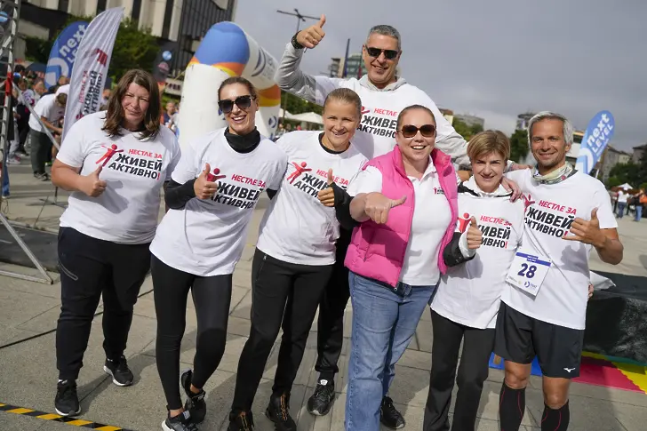  12 000 души споделиха мощно „ Да “ на физическата интензивност! 