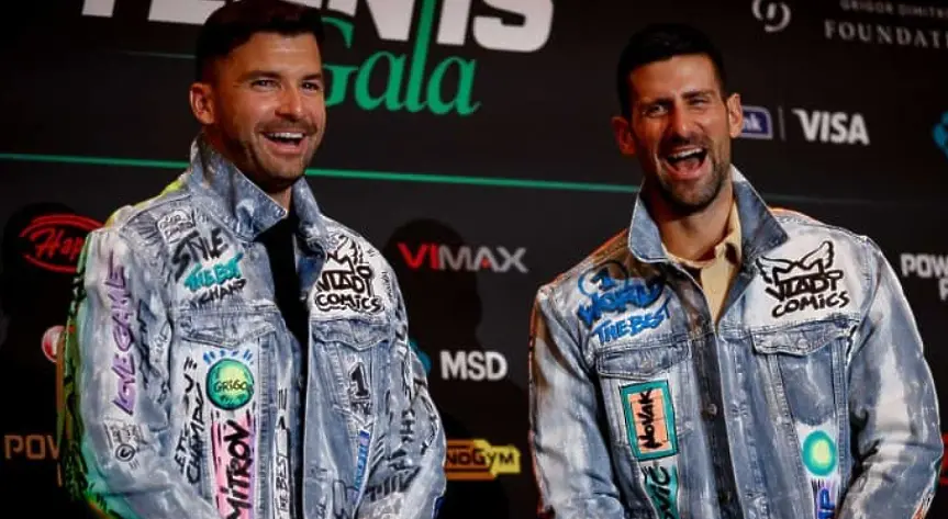  Гришо надделя Новак в невиждано тенис-шоу в София: Вижте най-интересните моменти (ВИДЕО) 