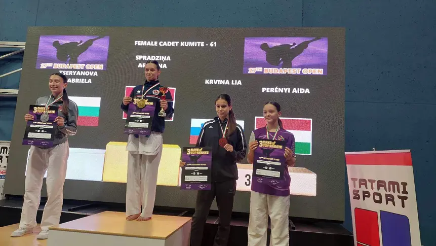 Състезатели на КК Дарис с успехи от силен международен турнир в Унгария