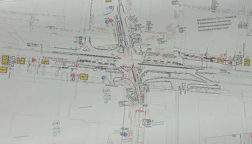 Стартът на ремонта на кръстовището на Двете кули - не по-рано от 10 октомври