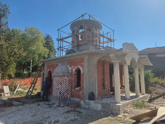 Дарителска кампания набира средства за градеж на храм в село Тученица