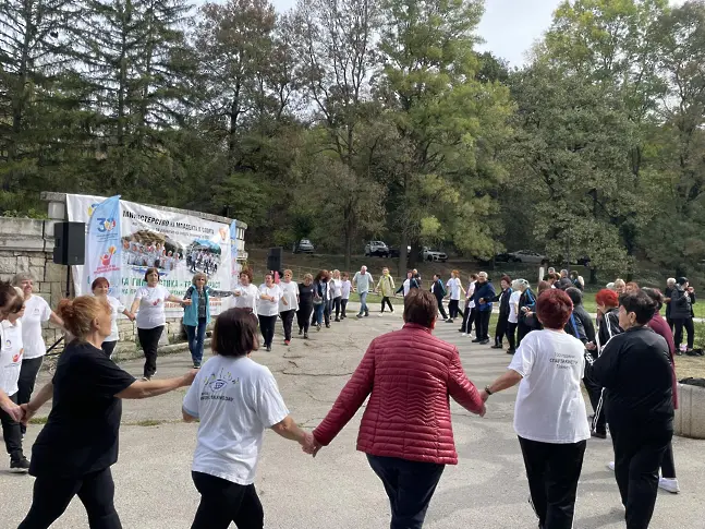 Празник на спорта, здравето и дълголетието за хората от третата възраст в парк „Кайлъка“