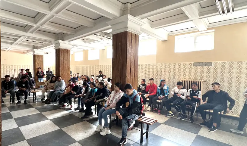 Информационна кампания за борбата с трафика на хора в община Левски