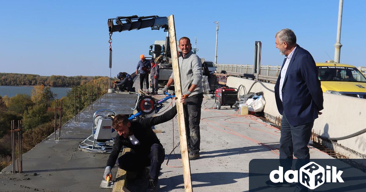 Поредна инспекция на напредъка на ремонта на българския участък на