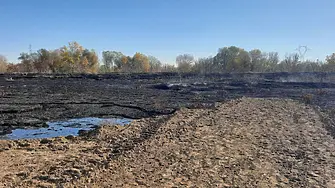 Пожарът на депото за утайки край Катуница е напълно ликвидиран