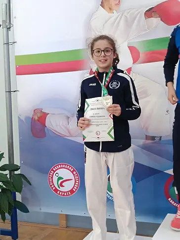  Успешно показване на Шотокан Карате Клуб Мак Доналд на Националната Купа по карате за деца 