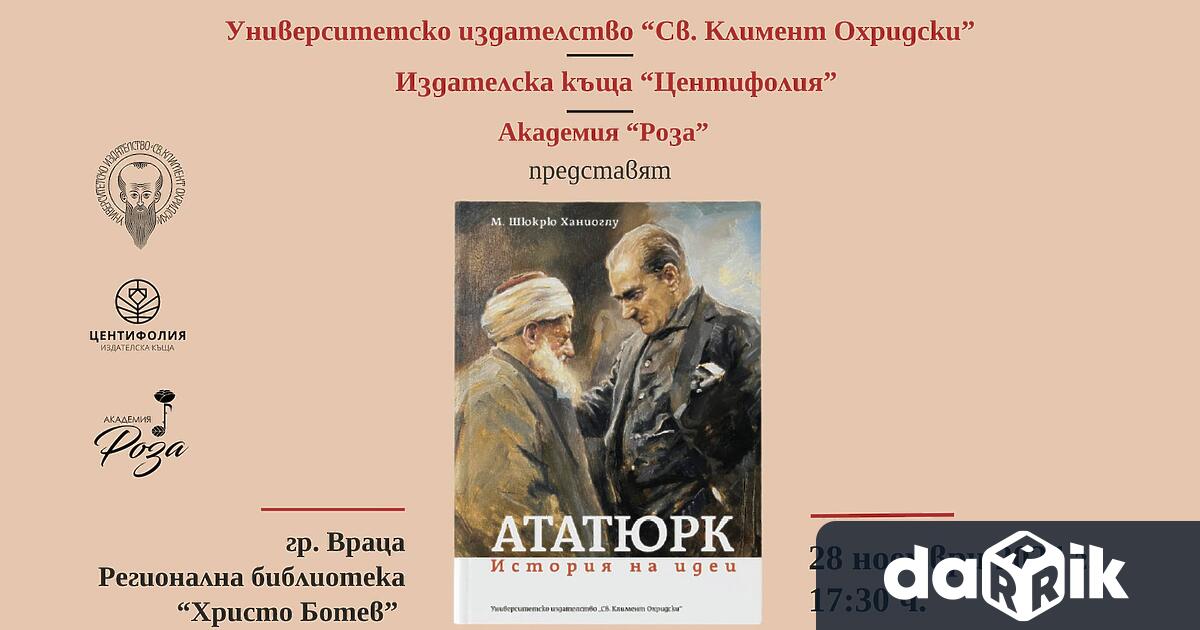 Книгата Ататюрк История на идеи изд Университетско издателство Св Климент