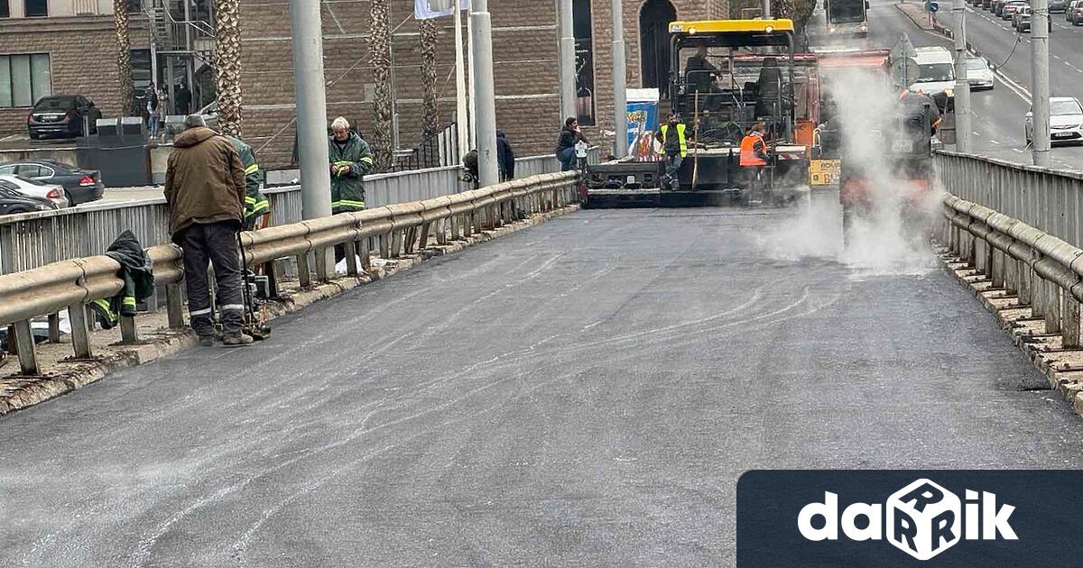 До края на седмицата Бетонният мост в Пловдив свързващ район