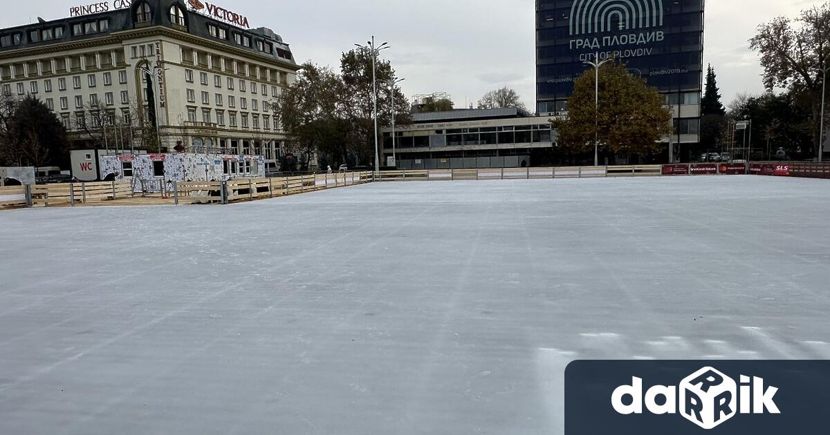 Сшоу на кънки в Пловдив в днешния следобед ще бъде