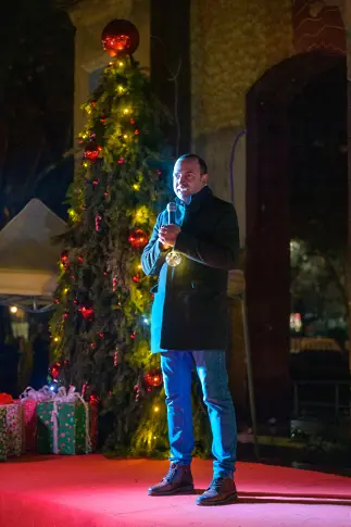  Грейнаха коледните светлини в Кюстендил 