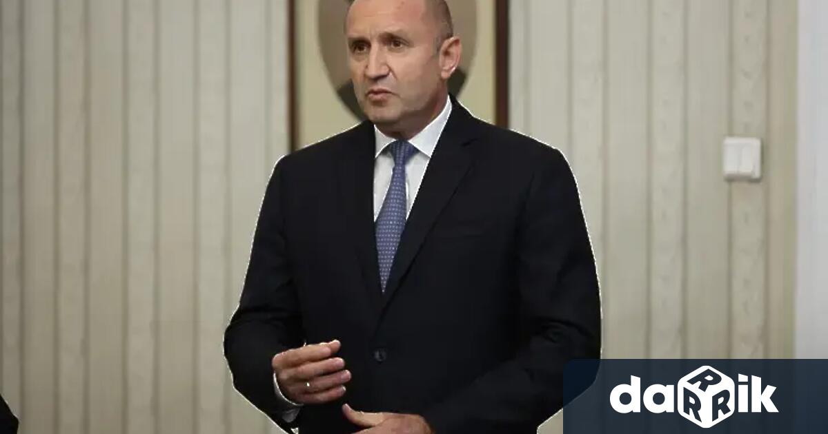 Президентът Румен Радев няма да покани формацията на Делян Пеевски