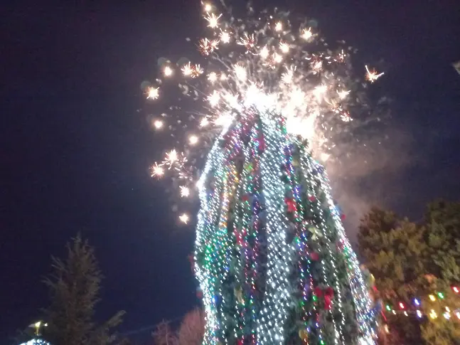  На 4 декември блестнаха празничните светлини в Гулянци 