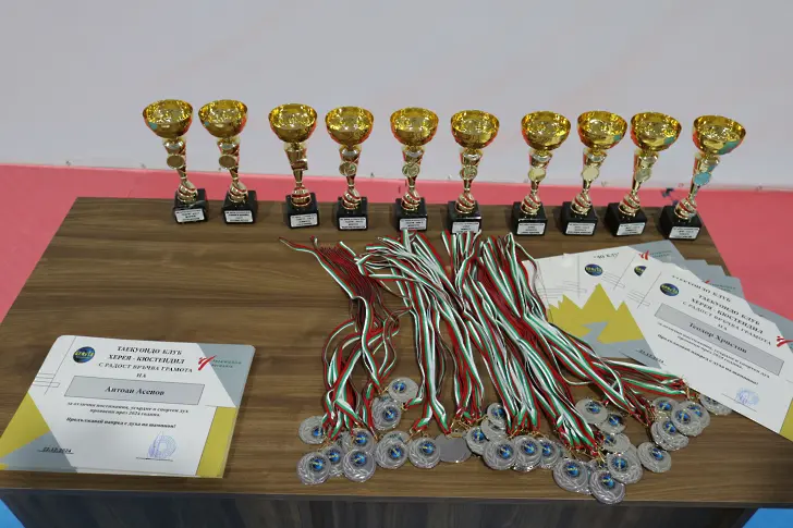  Официално награждаване на състезателите на клуб „ Херея “ – Кюстендил 