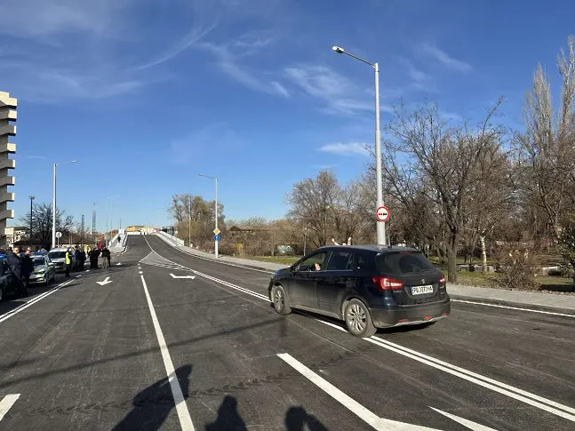 Движението по Бетонния мост в Пловдив е възстановено след шестмесечна реконструкция