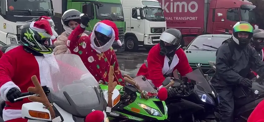  Пловдивските рокери още веднъж зарадваха децата от обществени домове, плач на мотори огласи града 