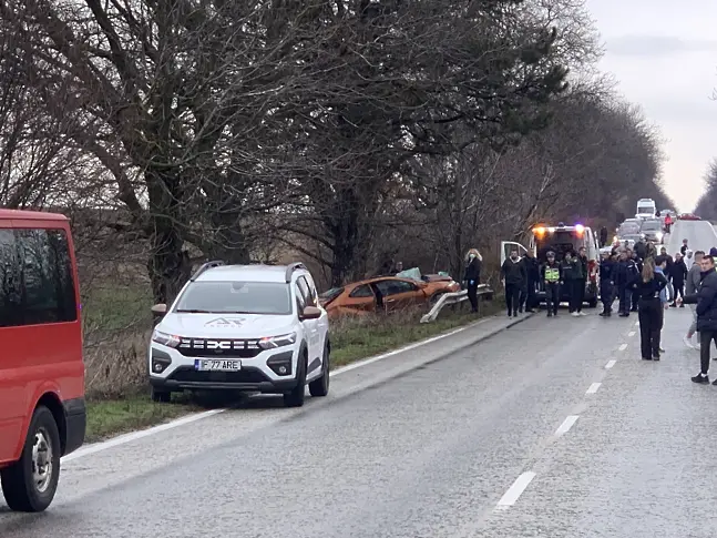  Тежка злополука затвори пътя София-Варна при село Тотлебен 
