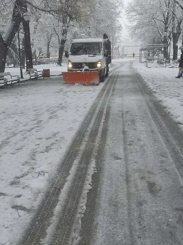 Улиците в Пловдив са почистени, движението е безпрепятствено