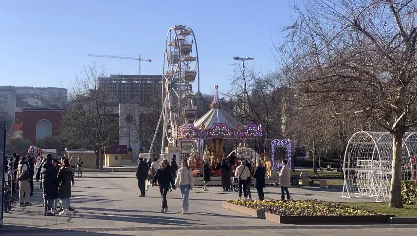 В събота времето ще остане слънчево с максимални температури между 6° и 8°