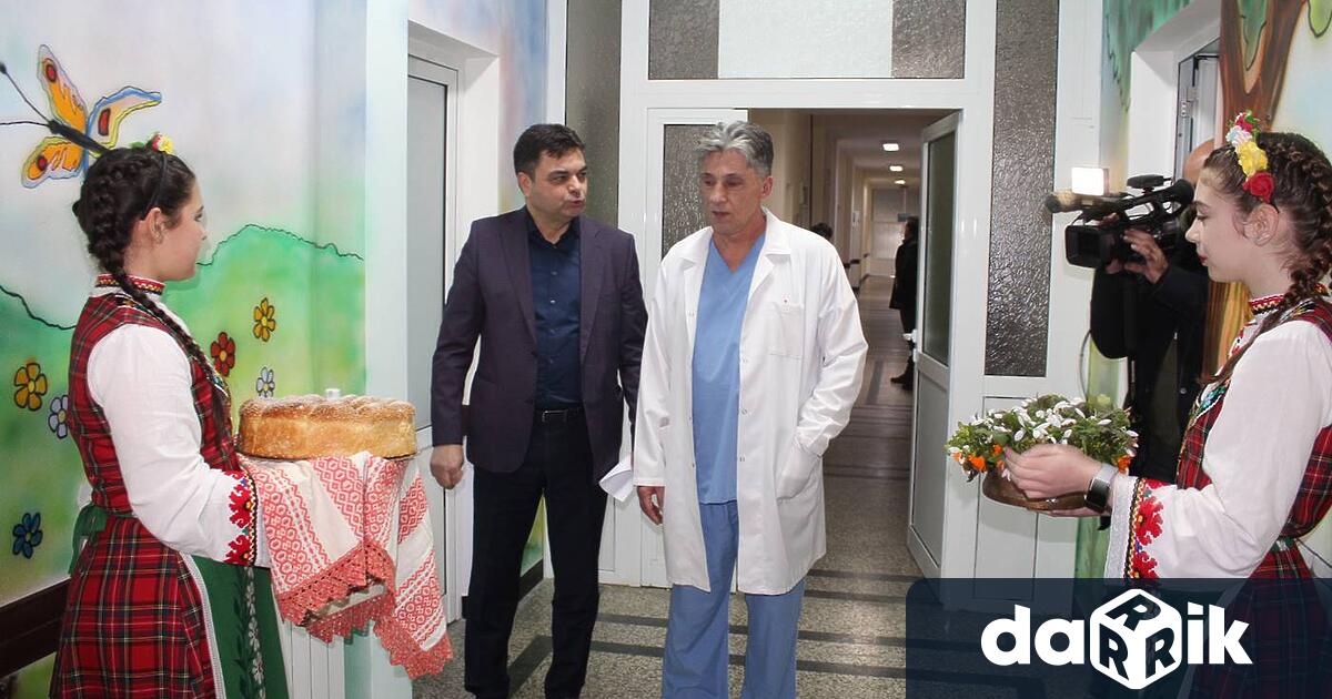 Детско отделение откриха днес в основния корпус на димитровградската болница